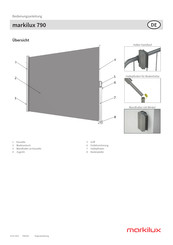 Markilux 790 Bedienungsanleitung