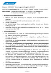 TDE Instruments DPM72-AVP Bedienungsanleitung