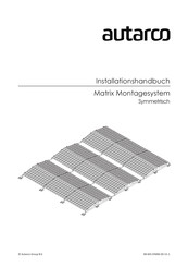 Autarco Matrix Installationshandbuch