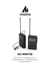 Maono AU-WM730 Benutzerhandbuch
