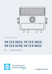 Wisi MIDI LINE VX 12 E 3625 Betriebsanleitung