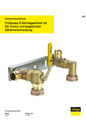 Viega Profipress G G2343 Gebrauchsanleitung