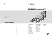 Bosch GSH 11 VC Professional Originalbetriebsanleitung