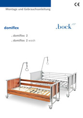 .bock domiflex 2 wash Montage- Und Gebrauchsanleitung