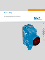 SICK SureSense - HTF18 Betriebsanleitung