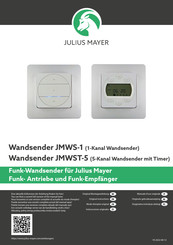 Julius Mayer JMWST-5 Originalmontageanleitung