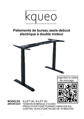 kqueo K-LIFT X2 Montageanleitung