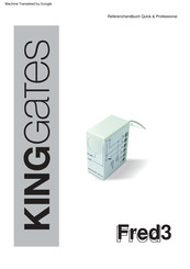 King gates Fred3 Referenzhandbuch