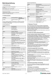 Pepperl+Fuchs LVL-M4 Betriebsanleitung