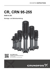 Grundfos CRN 95 Montage- Und Betriebsanleitung