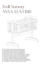 TROLL nursery ANNA Bedienungsanleitung