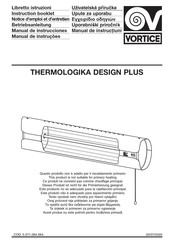 Vortice THERMOLOGIKA DESIGN PLUS Betriebsanleitung