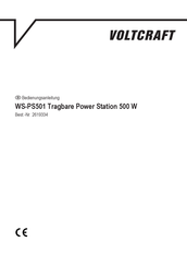 VOLTCRAFT WS-PS501 Bedienungsanleitung