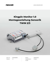 nexxiot Kingpin Monitor 1.0 TWIN 2 Montageanleitung