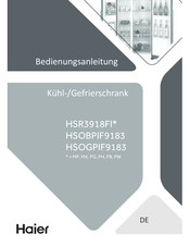 Haier HSR3918FIMX Bedienungsanleitung