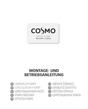 Cosmo CPS 4-25 Montage- Und Betriebsanleitung