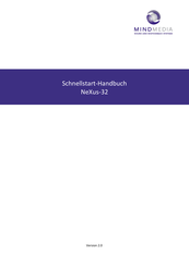 MindMedia NeXus-4 Schnellstart Handbuch