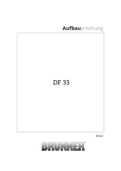 Brunner DF 33 Aufbauanleitung