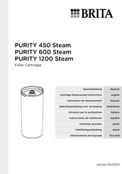 Brita PURITY 600 Steam Tauschanleitung