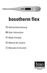 Bosch+Sohn boso bosotherm flex Gebrauchsanweisung