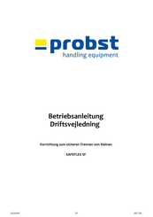 probst SAFEFLEX SF Betriebsanleitung