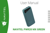 Navitel PWR20 MX BLUE Benutzerhandbuch
