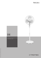 Trotec TVE 25 S Originalbetriebsanleitung