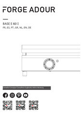 Forge Adour BASE E 60 I Bedienungsanleitung