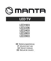 Manta LED1903 Bedienungsanleitung