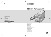 Bosch GSH 11 E PROFESSIONAL Originalbetriebsanleitung