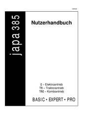 Japa 385 TRE BASIC Nutzerhandbuch