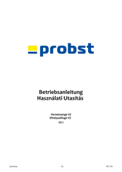 probst VZ Betriebsanleitung