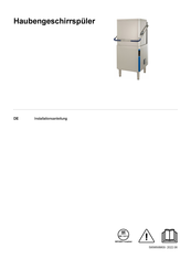 Electrolux Professional XHT8 Installationsanleitung