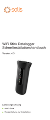 SOLIS S4-WiFi-ST Schnellinstallationshandbuch