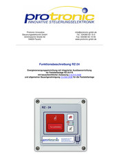 Protronic RZ-24 Funktionsbeschreibung