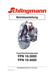 SCHLINGMANN FPN 10-4000 Betriebsanleitung