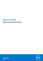 Dell Inspiron 14 5430 Einrichtung Und Technische Daten