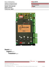 Circor REpos-8010 Einbau- Und Betriebsanleitung