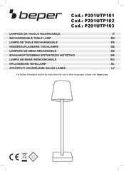 Beper P201UTP101 Bedienungsanleitung