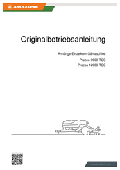 Amazone Precea 12000-TCC Originalbetriebsanleitung