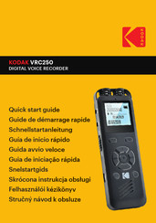 Kodak VRC250 Schnellstartanleitung