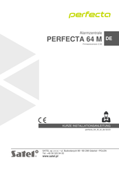 Satel PERFECTA Kurze Installationsanleitung