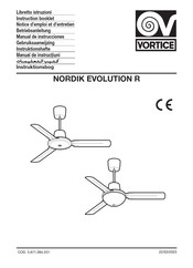Vortice NORDIK EVOLUTION R Betriebsanleitung