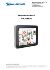 Wachendorff WBGcMTiV5 Benutzerhandbuch