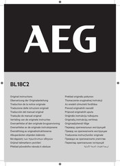 AEG BL18C2 Übersetzung Der Originalanleitung