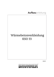 Brunner KSO 33 Aufbauanleitung