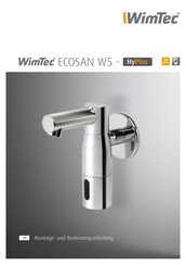 WimTec ECOSAN W5 HyPlus Montage- Und Bedienungsanleitung