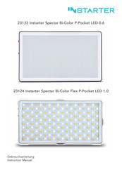 Instarter Spectar Bi-Color Flex P-Pocket LED 1.0 Gebrauchsanleitung