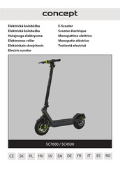 Concept SC4500 Bedienungsanleitung