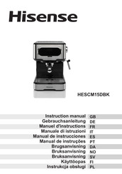 Hisense HESCM15DBK Gebrauchsanleitung